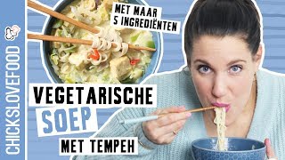 MAKKELIJKE NOEDELSOEP ZONDER VLEES  CHICKSLOVEFOOD [upl. by Aceissej]