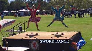 Sword Dance  RINGWOOD HIGHLAND GATHERING 2018 [upl. by Ynohtna]