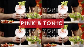 How To Make a Pink amp Tonic with Beefeater Pink Strawberry Gin  Behind the Bar [upl. by Ecarret]