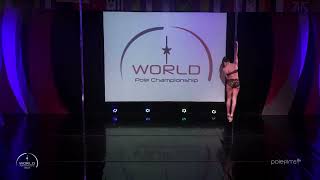 2023 World Pole Championship  Josefina Aldunate 1st place Youth [upl. by Adialeda]