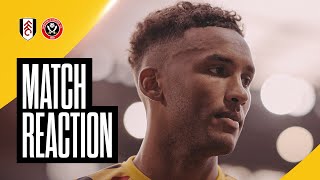 Auston Trusty  Post Match Reaction  Fulham 31 Sheffield United [upl. by Arved]