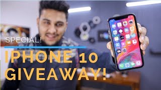 iPhone 10 Unboxing  Giveaway  Surprise [upl. by Hartley563]