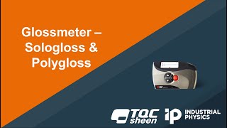 TQC Sheen Glossmeter – Sologloss amp Polygloss [upl. by Power]