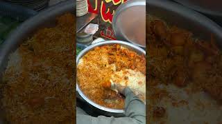 Famous Peshawri Ghazi Biryani  Juicy And Tender Chicken  Full Spicy Biryani shorts viralshorts [upl. by Akemet]