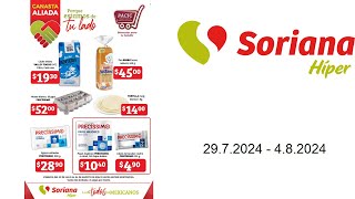 Ofertas Soriana MX del 29 de julio al 4 de agosto del 2024 [upl. by Collen239]