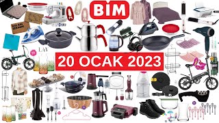 RESMİ KATALOGDAN ✅ BİM 20 OCAK 2023  EFSANE ÇEYİZ MUTFAK  BİM İNDİRİM KAMPANYA  Bim Aktüel [upl. by Deb406]