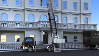 Pritchards of London  Furniture Lift Hire  Removals amp Storage [upl. by Concepcion928]