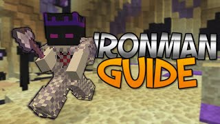 Mid Game Ironman Guide Hypixel Skyblock [upl. by Arin674]