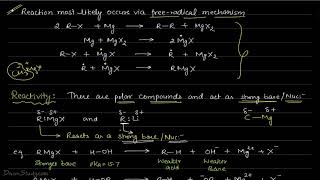 Grignard Reagent  Class 12  Chemistry [upl. by O'Reilly123]