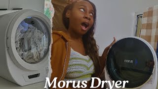 Morus Portable Dryer RCA 21 CU Washing Machine 2yr Review [upl. by Ellohcin46]