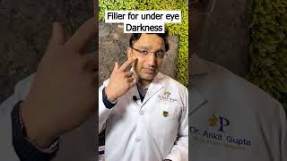 Under eye darkness Solution  Fillers filler dermalfillers shorts filler f [upl. by Eendys95]