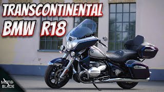 The BMW R18 Transcontinental  In Depth Test Ride Review [upl. by Kipton]