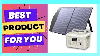 ALLPOWERS R600 Portable Power Station with Solar panel 100W  600W 299Wh [upl. by Siuluj]