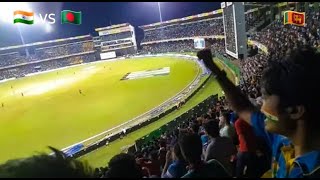 Sri lanka Crowd Crazy Celebration on INDIA Victory Nidahas Trophy 2018 Final [upl. by Sliwa]