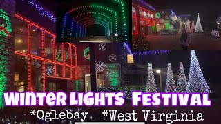 OGLEBAY WINTER LIGHTS FESTIVAL [upl. by Delp]