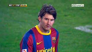 Lionel Messi vs Real Betis CDR Away 201011 English Commentary HD 1080i [upl. by Verene]