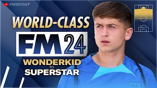 The MONSTER Wonderkid You NEED In FM24  Football Manager 2024 Wonderkids to Superstar [upl. by Eelek986]