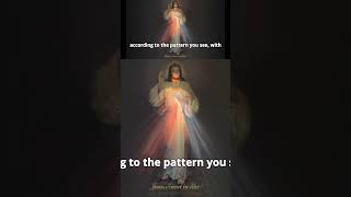 Full video below St Faustina receives Divine Mercy image from Jesus jesusitrustinyou [upl. by Meridith]