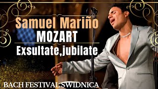 Exsultate jubilate K165 Mozart I Samuel Mariño I Bach Festival Świdnica 2021 [upl. by Barnaba]