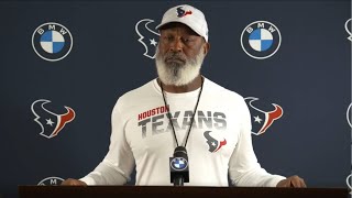 Lovie Smith meets with the media  Houston Texans Press Conference [upl. by Akina268]