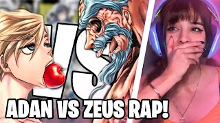 ADAN VS ZEUS RAP  REACCIÓN SHUUMATSU NO VALKYRIE  BynMc ft MegaR amp ZerØ  MegaR ft KballeroRap [upl. by Geiger]