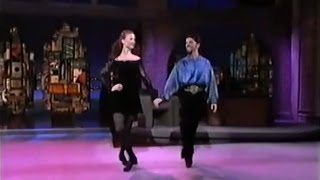 Riverdance first appearance on US network TV  The Late Show with David Letterman [upl. by Munniks]