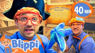 Blippi Explores Science at the Childrens Museum  BEST OF BLIPPI TOYS  Educational Videos for Kids [upl. by Dietsche872]