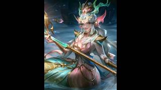 Prestige Splendid Staff Nami All Animations  Animated Splash Art wildrift [upl. by Apur646]