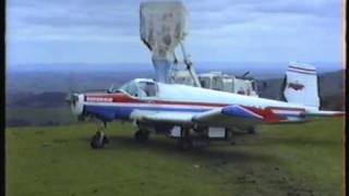 Fletcher Airplane Cropdusting New Zealand 1996 [upl. by Goldsmith]