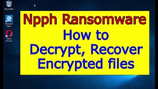 Npph virus ransomware How to decrypt Npph files Npph File Recovery Guide [upl. by Atikihc243]