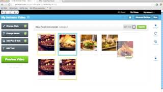 How to Make an Animoto Video Using Animoto to Produce Promotional Videos [upl. by Larcher]