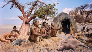 See how Hadzabe Tribe Survive by Hunting Their FOOD [upl. by Nedarb634]