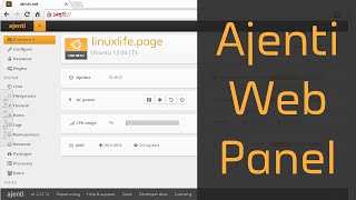 AjentiAjentiV  Вебпанель управления серверомвебсервером [upl. by Concepcion]