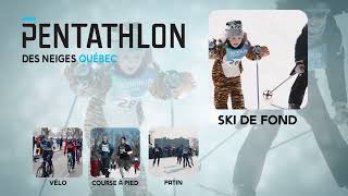 Inscrivezvous au Pentathlon des neiges 2022 [upl. by Lucky]