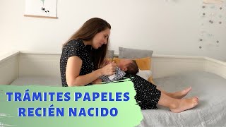 ¿QUÉ TRÁMITES HAY QUE HACER CUÁNDO NACE UN BEBÉ  BAJA POR MATERNIDAD  PASO A PASO [upl. by Barcot]