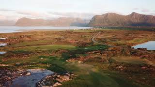 Lofoten Links golf hole 3 [upl. by Ettelra]