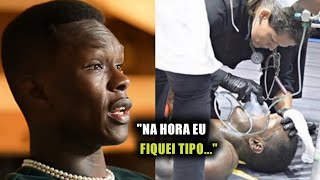 Adesanya FALA novamente do N0CAUTE que sofreu para Alex Poatan e que ele é o PRÓXIMO pelo CINTURÃO [upl. by Nhar838]