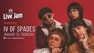 Rappler Live Jam IV Of Spades [upl. by Oijres]