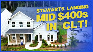 Full Tour of Stewarts Landing  Pulte Homes  Charlotte New Construction [upl. by Kidd]