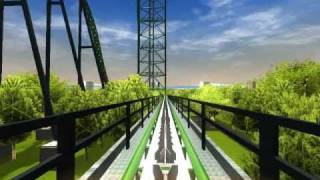 RCT3  Kingda Ka BEST RECREATION TO DATE [upl. by Claudina184]