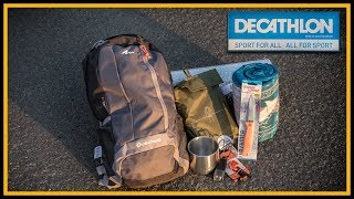 Decathlon Günstige Outdoor Ausrüstung 🏕️  Outdoor Bushcraft Gear [upl. by O'Mahony153]