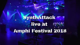 SynthAttack  LIVE  Amphi 2018 Intro  Harsh Is Back in HQ [upl. by Oirramaj]