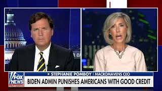 Stephanie Pomboy on Tucker Carlson Tonight  Fox News 42123 [upl. by Acceb]