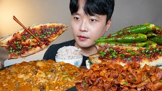 청국장 제육볶음 고갈비 땡초김치 요리 먹방 Chili Kimchi ASMR MUKBANG REAL SOUND EATING SHOW [upl. by Aenil]