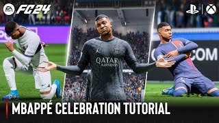 EA SPORTS FC 24  Mbappé Celebration Tutorial [upl. by Georgie]