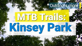 Kinsey Park MTB Trails in Peoria IL [upl. by Stillas]