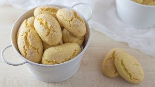 BISCOTTI FRIABILI fatti in casa  Ricetta Facile  Polvere di Riso [upl. by Sidnac]