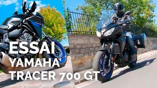 Essai Yamaha Tracer 700 GT [upl. by Ertha]