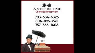 Get Your Chimney Inspected and Swept  A Step In Time Chimney Sweeps [upl. by Rockel]