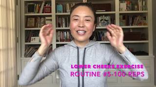 Cheeks Exercise Routine 5100 Reps [upl. by Aitnic]